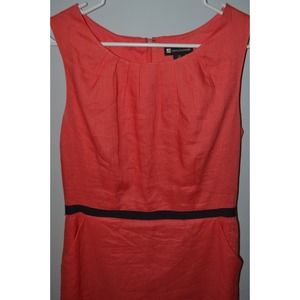 Linen cocktail dress