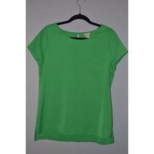 J.Crew silk shirt sleeve blouse