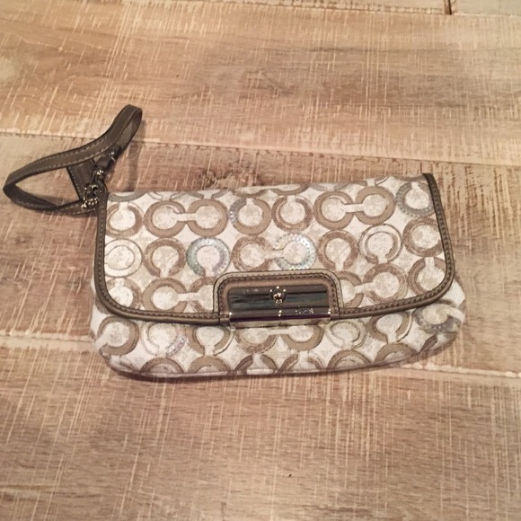 Larger Coach wristlet