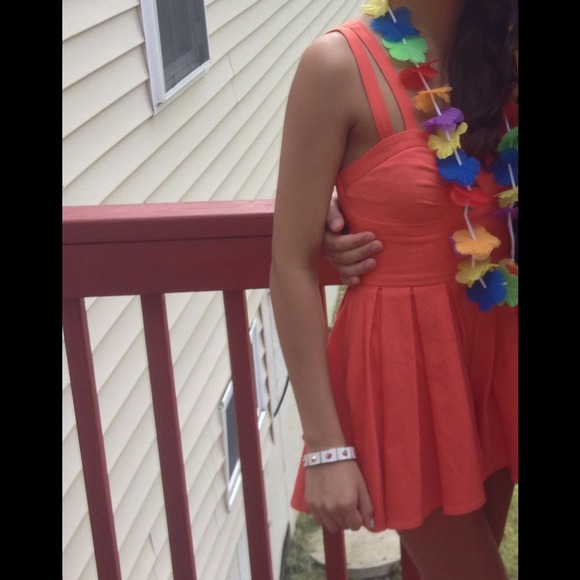 Cute Orange Romper!