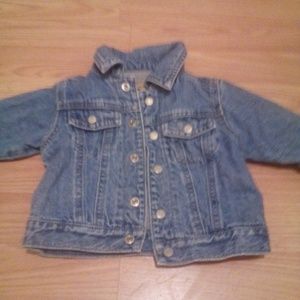 Infant jean jacket