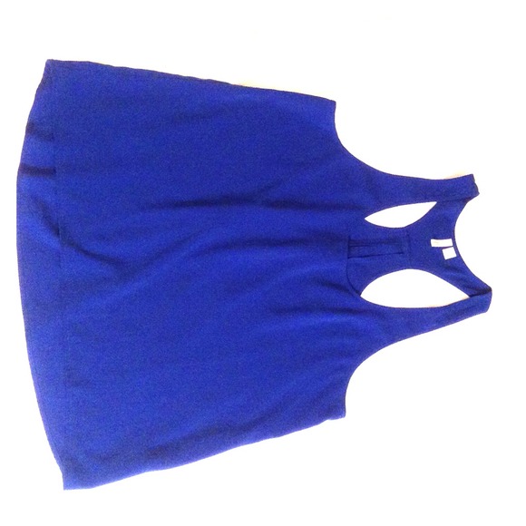 Royal blue tank top