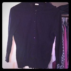 J.Crew Navy Cardigan