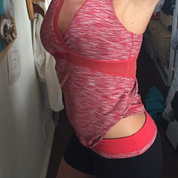 Lululemon spirt tank and short set
