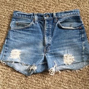 Vintage Levi's Highwaisted Shorts