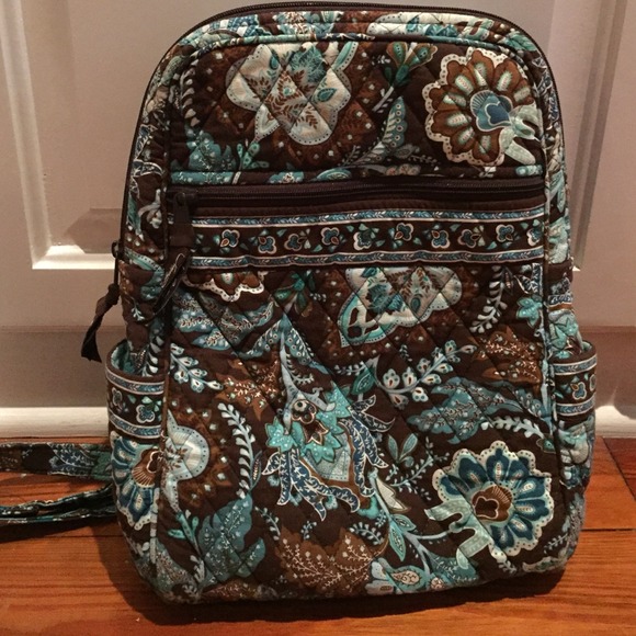 Vera Bradley "Java Blue" backpack
