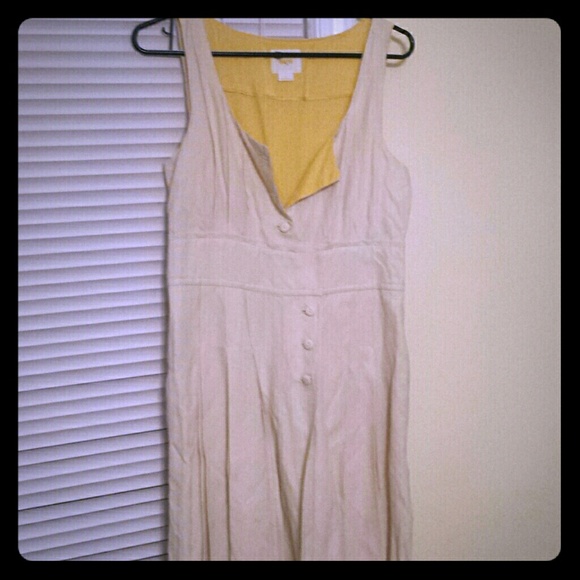 Anthro dress with pockets