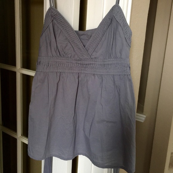 Grey Camisole Cotton Top