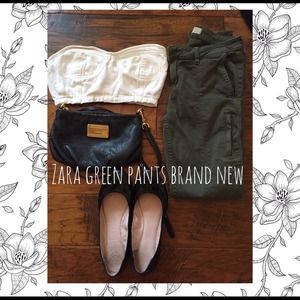 ▪️Zara green pants ▪️