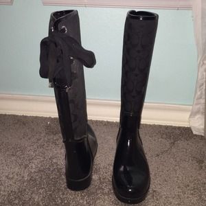 Coach tristee rain boots