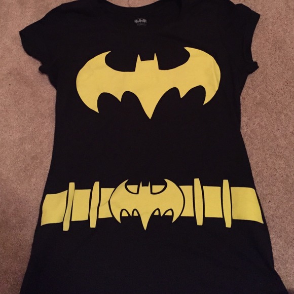 Batman shirt with cape.
