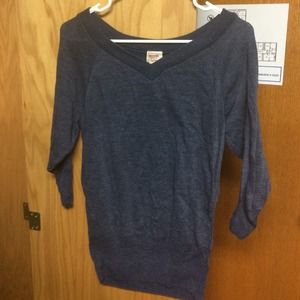 Navy sweater