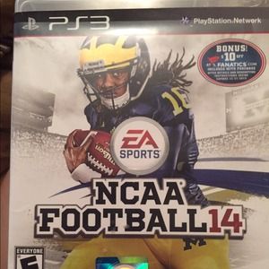 PS3 NCAA football 14 game