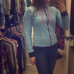 Blue Adidas sweater