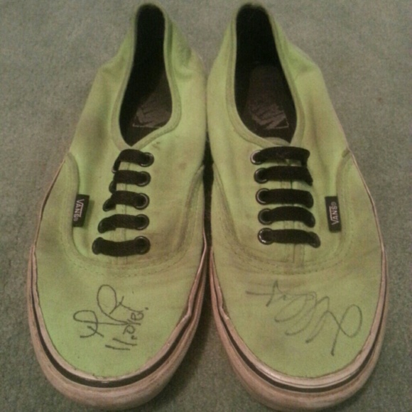 Neon yellow Jason butler jefree star vans sneakers