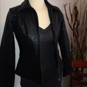 ⭐️Last chance⭐️Faux Leather Motorcycle Jacket