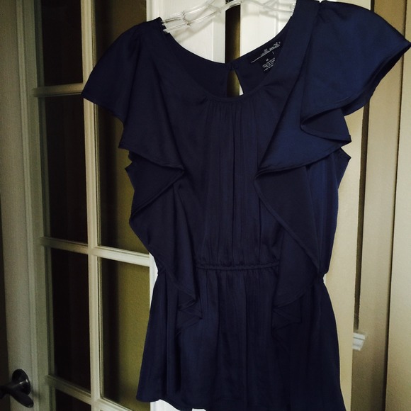Navy Blue Top