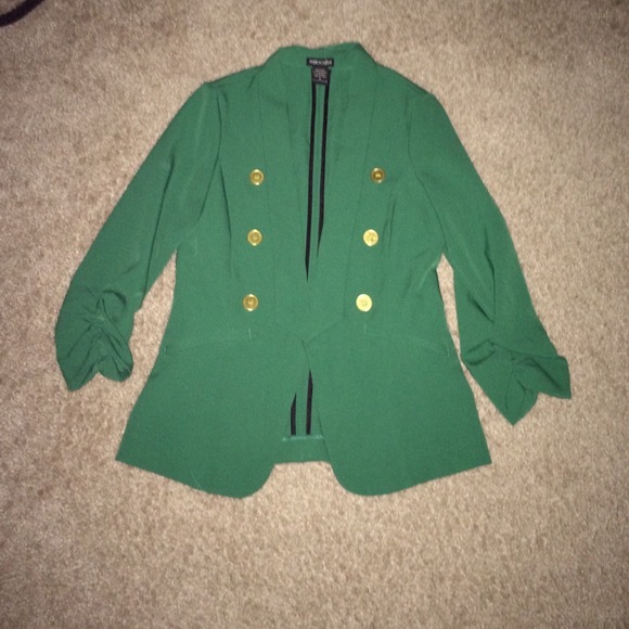 Green blazer