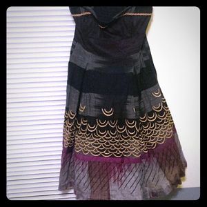 Strapless dress by Floreat for Anthropologie