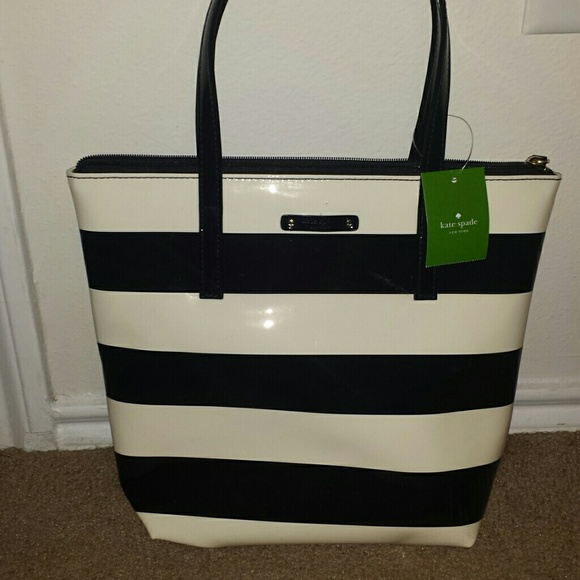 Kate Spade Black and white  purse