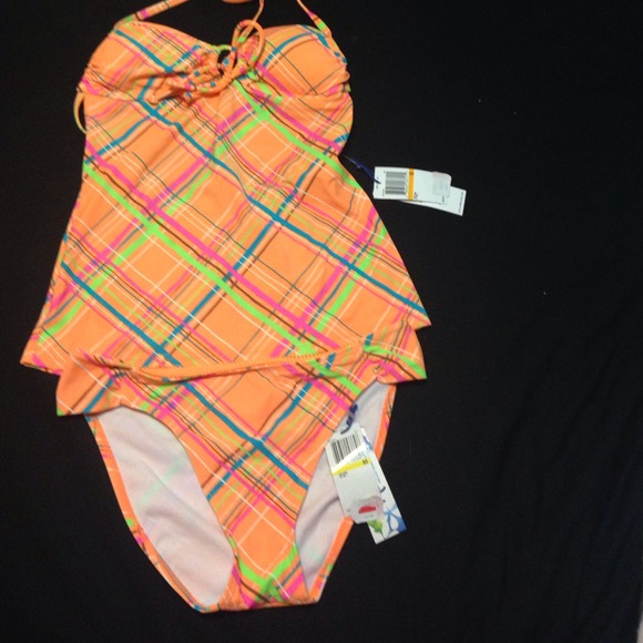 2 pc tankini and bottoms