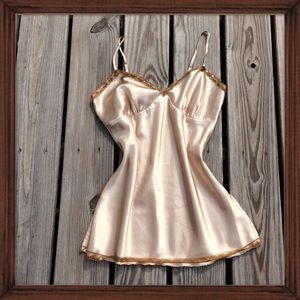 Gold Satiny Tanktop