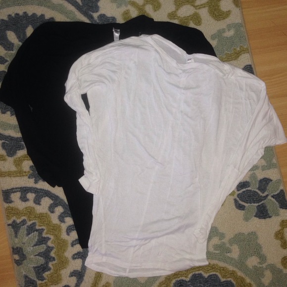 Two dolman tops