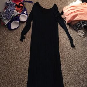 Long sleeve maxi dress