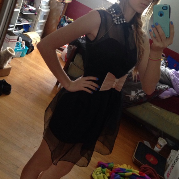 Black classy dress