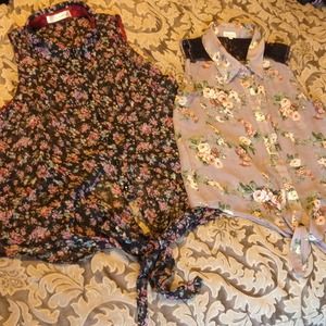 Floral tops bundle