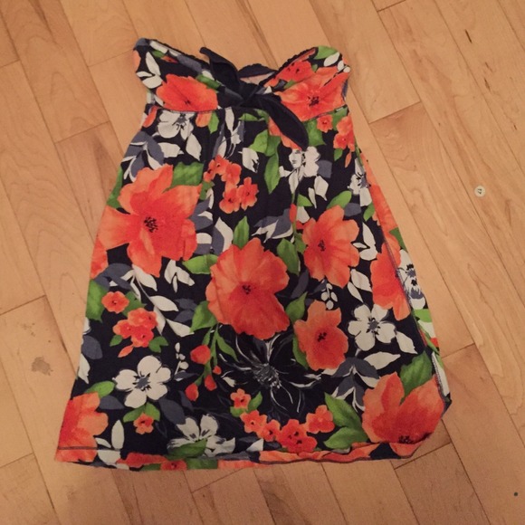 Strapless hollister dress