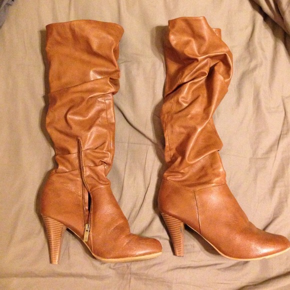 Camel colored boots