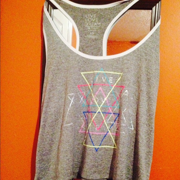 Gray Muscle Tee