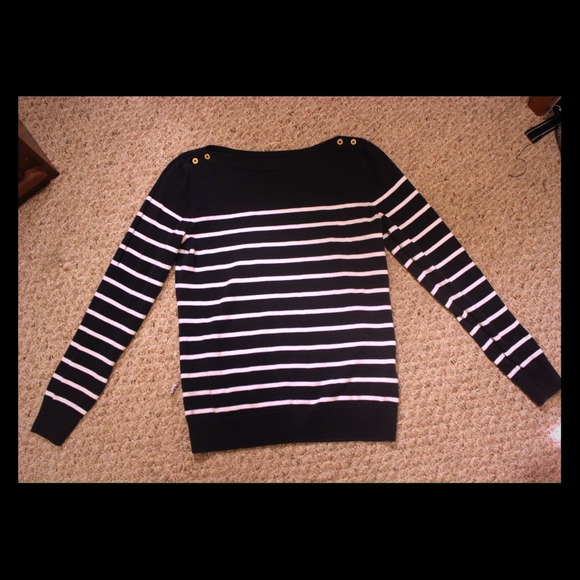 Tommy Hilfiger Striped Dolman Sweater Size S - Picture 1 of 1