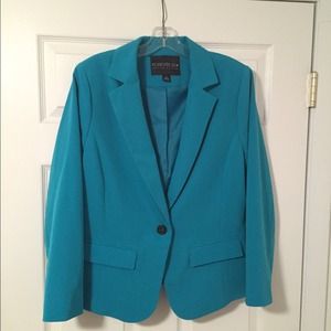 Turquoise blazer