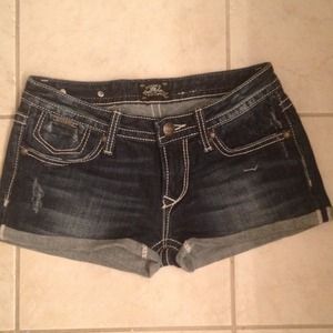 EXPRESS denim shorts