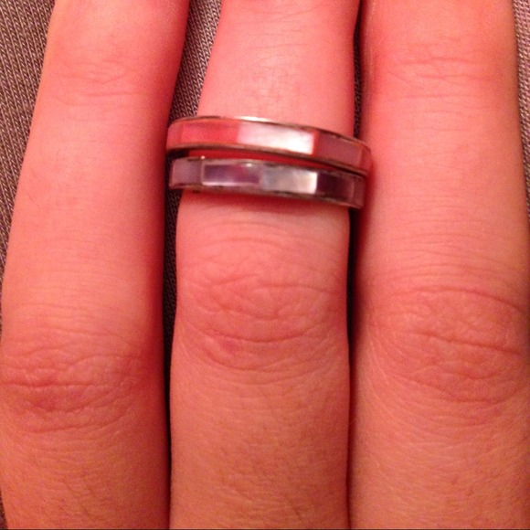 Stainglass Ring handmade real painted glass