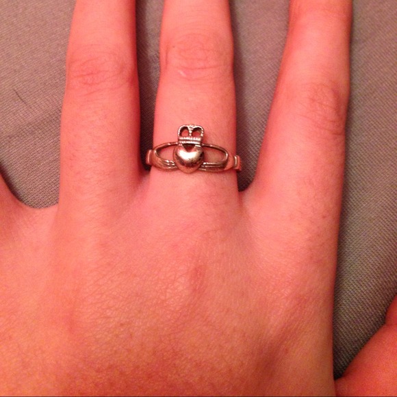 Irish claddagh ring