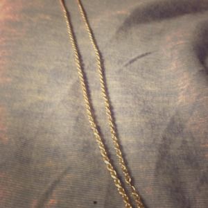 Authentic Silver Rope Chain