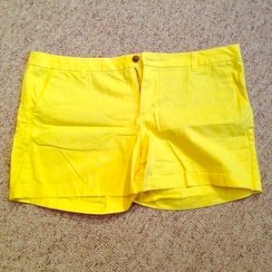 Yellow Merona shorts