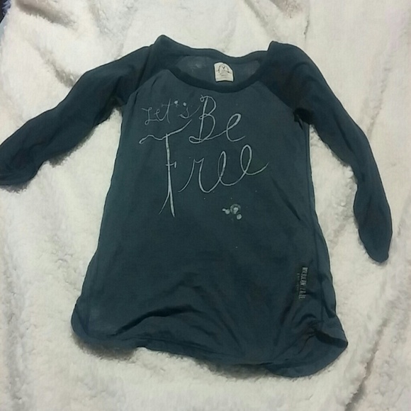 American eagle quarter sleeve shirt