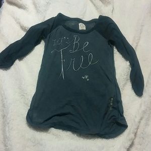 American eagle quarter sleeve shirt