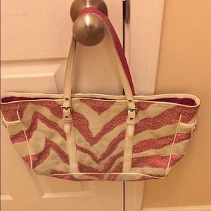 Coach pink lovely handbag