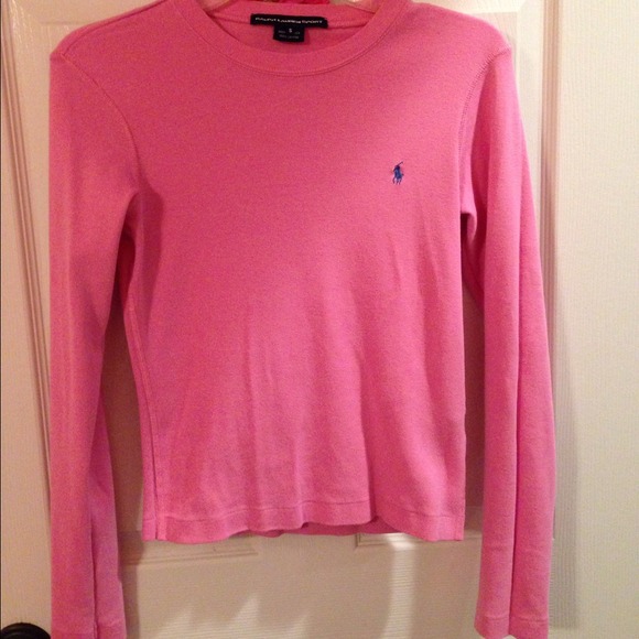 Ralph Lauren long sleeve pink shirt - Picture 2 of 4