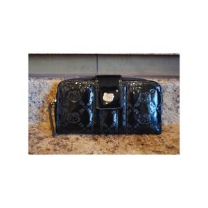 Loungefly Hello Kitty Embossed Black Wallet
