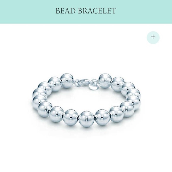 Tiffany & Co. Sterling silver bead bracelet