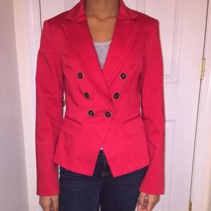 White House Black market blazer red