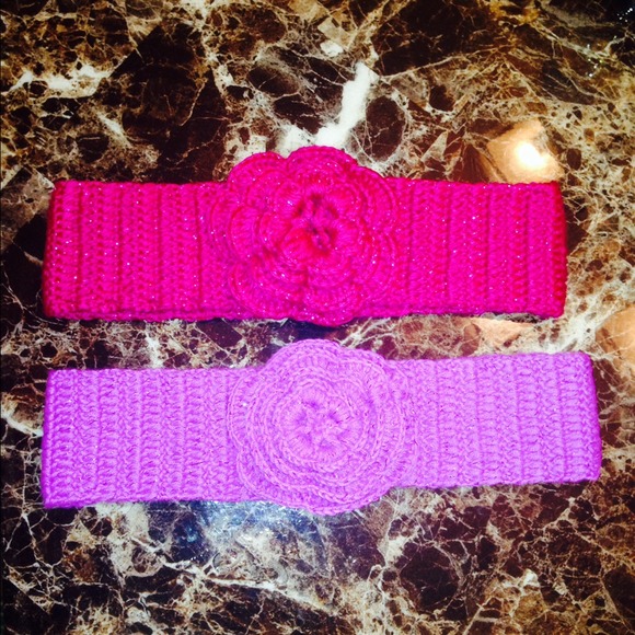 Handmade crochet headbands