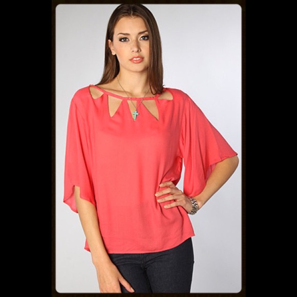 ❌SOLD❌ Jack by BB Dakota "Sybella" Cutout Top