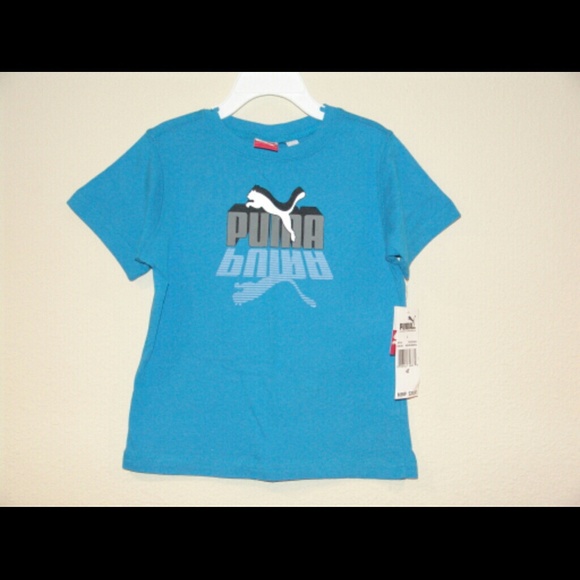 PUMA KIDS BLUE SPORT SHIRT